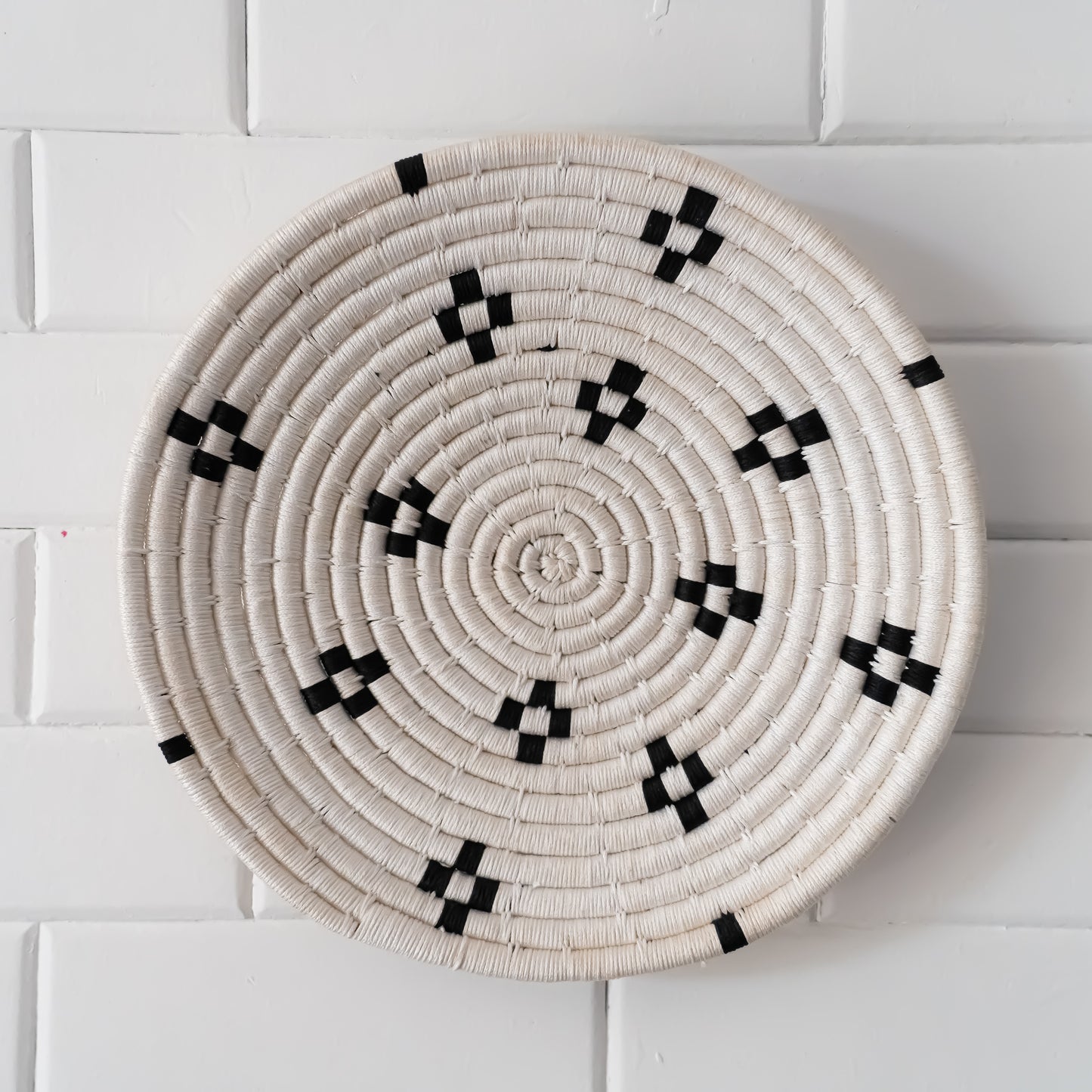 Monochromatic Handwoven Sabai Grass Baskets - Set of 3